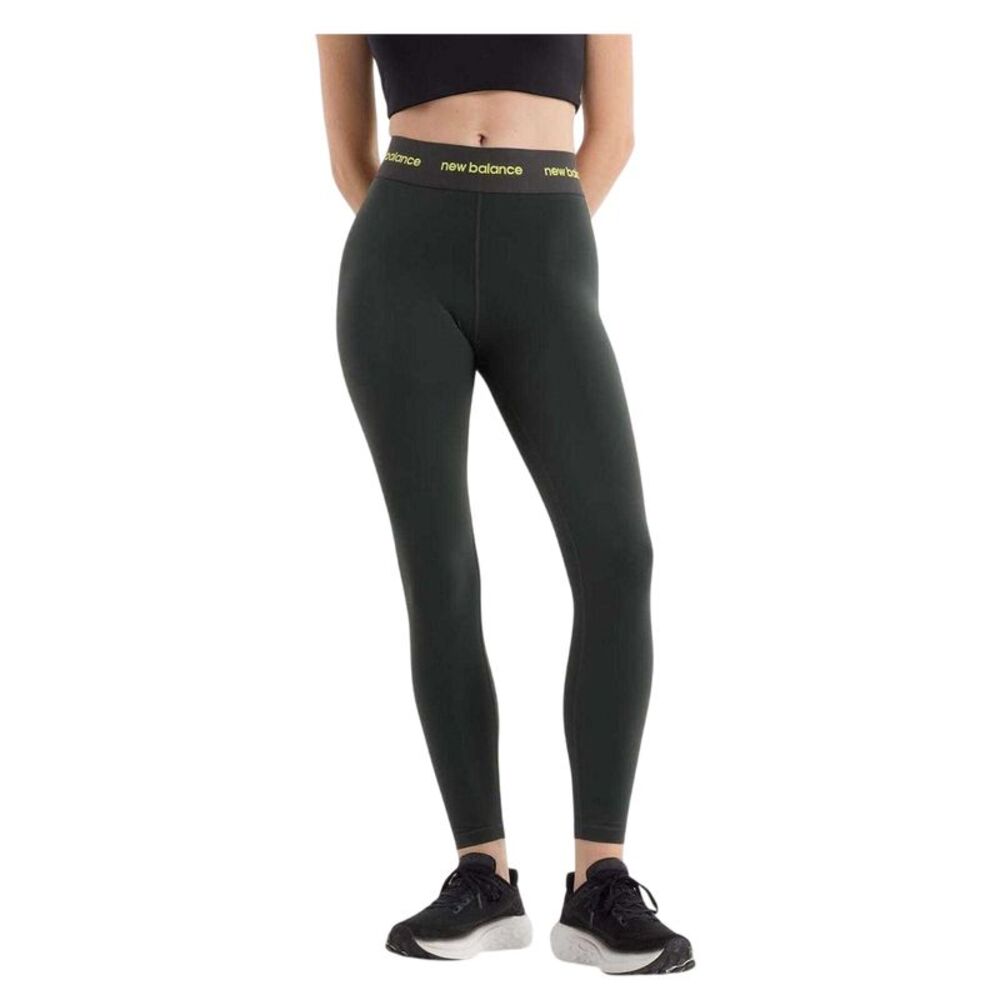New Balance Womens/Ladies High Rise Fitted Leggings / Black